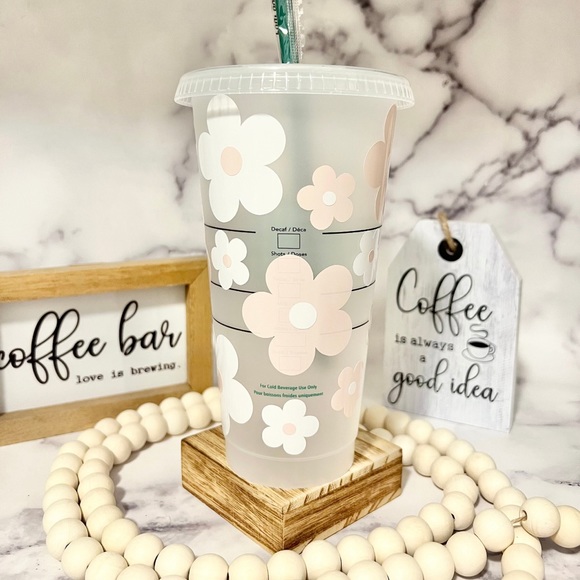 🌷Tulip Retro Daisy Starbucks Cup🌷 - Picture 4 of 4